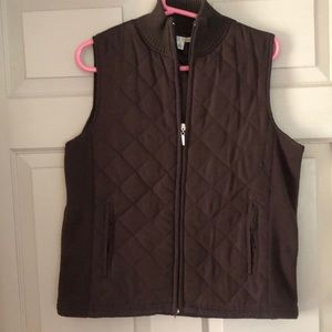 Brown vest